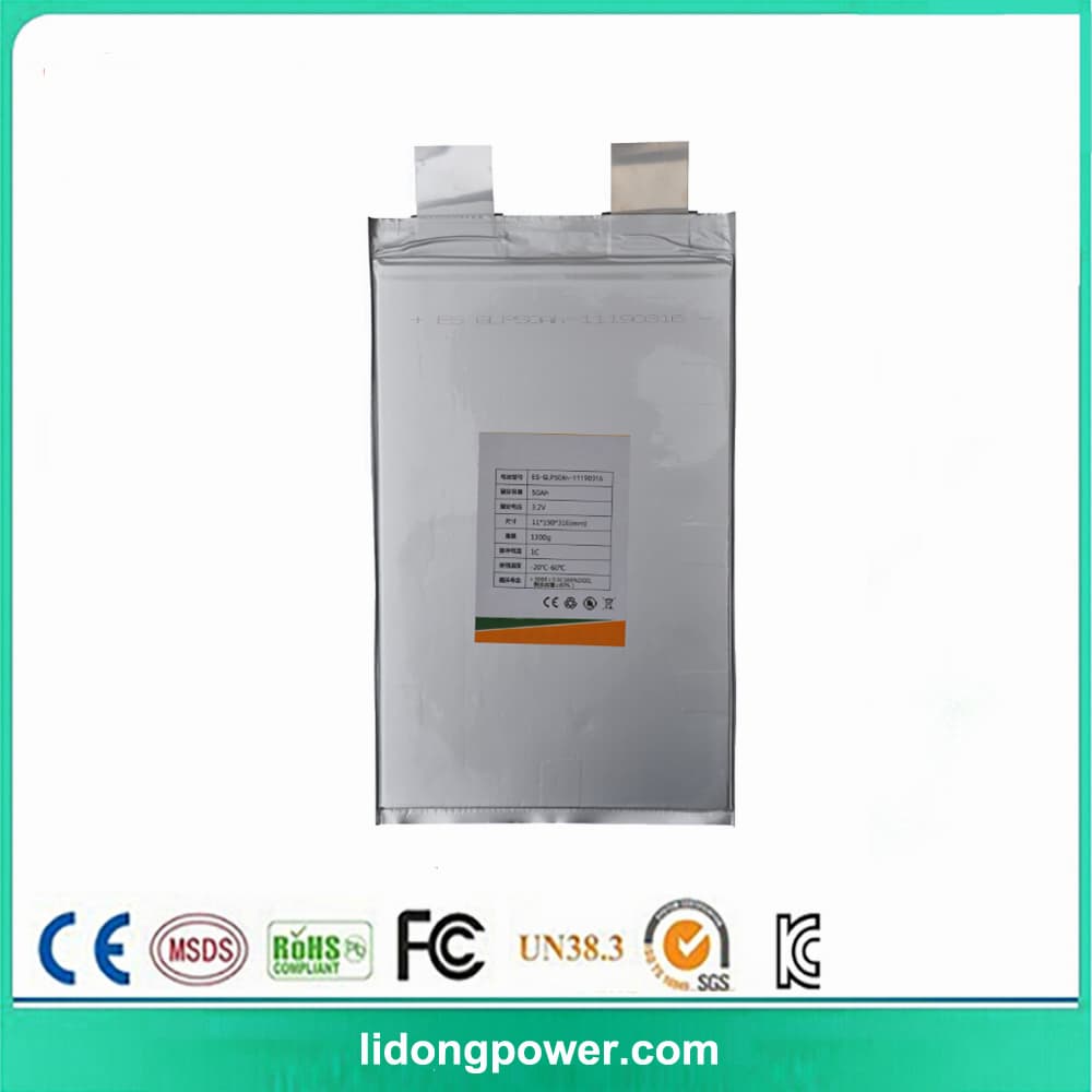 LiFePO4 Prismatic Battery Factory Wholesale Cell 3_2V 60Ah